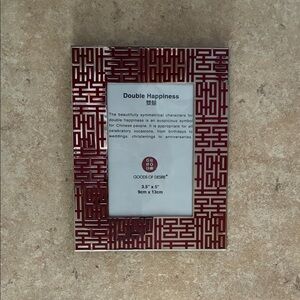 Red Double Happiness Photo Frame